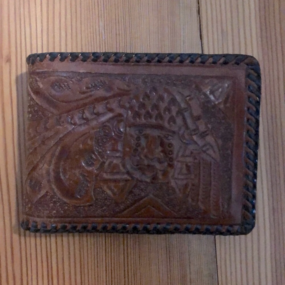 Leather unique design Mexico wallet